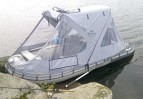 Тент-трансформер для лодки ПВХ 360-405